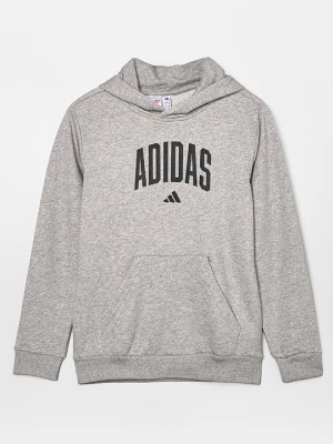 Bluza z kapturem adidas Originals szary