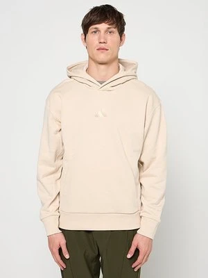 Bluza z kapturem Adidas beżowy