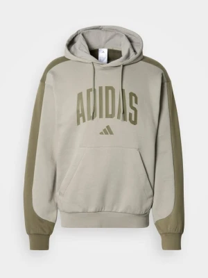 Bluza z kapturem Adidas srebrny