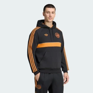 Bluza z kapturem Ajax Amsterdam Originals Adidas czarny