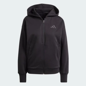 Bluza z kapturem ALL SZN Fleece Full-Zip Adidas czarny
