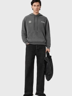 Bluza z kapturem AllSaints czarny