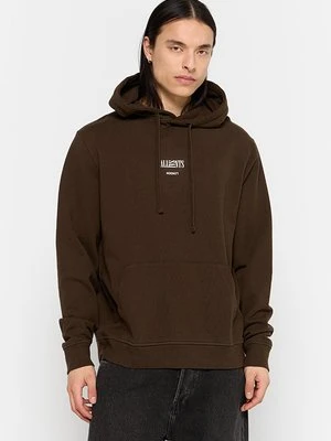 Zdjęcie produktu Bluza z kapturem AllSaints ciemnobrązowy
