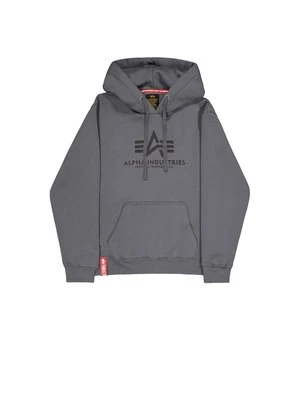 Bluza z kapturem Alpha Industries antracytowy