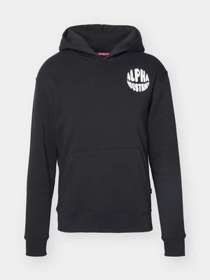 Bluza z kapturem Alpha Industries czarny