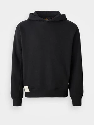 Bluza z kapturem Alpha Industries czarny