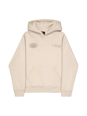 Bluza z kapturem Alpha Industries beżowy