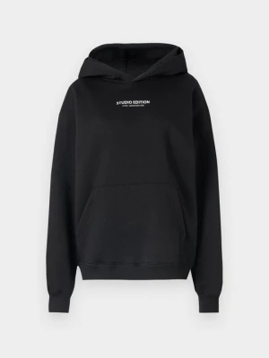 Bluza z kapturem Alpha Industries czarny
