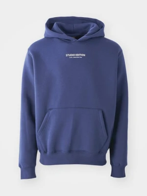 Bluza z kapturem Alpha Industries granatowy