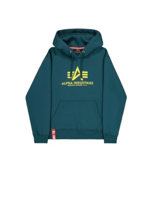 Bluza z kapturem Alpha Industries morski