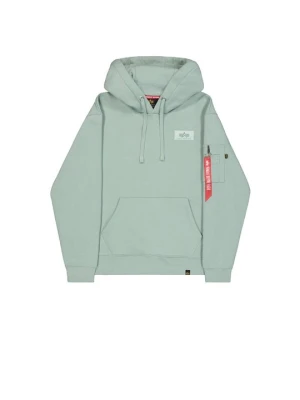 Bluza z kapturem Alpha Industries oliwkowy