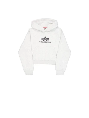 Bluza z kapturem Alpha Industries szary