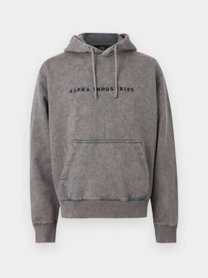 Bluza z kapturem Alpha Industries szary