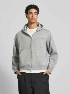 Bluza z kapturem Another Cotton Lab Jasnoszary