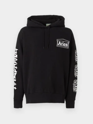 Bluza z kapturem Aries czarny