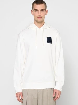 Bluza z kapturem Armani Exchange biały