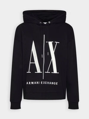 Bluza z kapturem Armani Exchange czarny