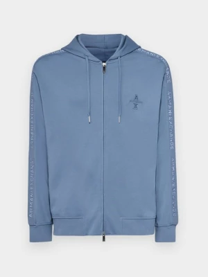 Bluza z kapturem Armani Exchange szary
