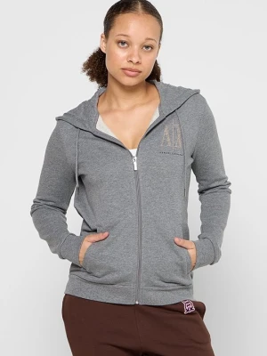 Bluza z kapturem Armani Exchange szary