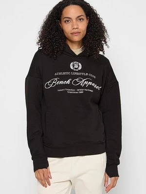 Bluza z kapturem Bench czarny