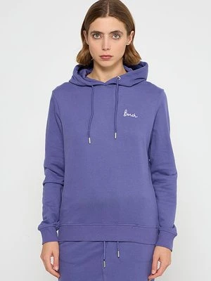 Bluza z kapturem Bench fioletowy