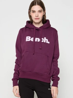 Bluza z kapturem Bench fioletowy