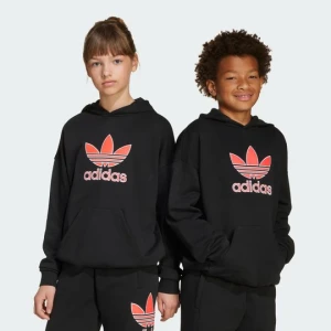 Bluza z kapturem Big Logo Oversized Kids Adidas czarny