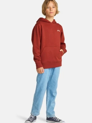 Bluza z kapturem Billabong czerwony