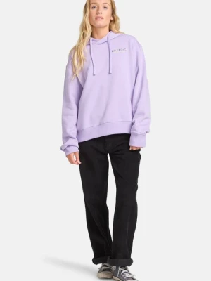 Bluza z kapturem Billabong fioletowy