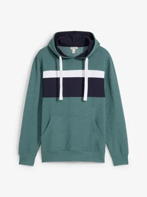 Bluza z kapturem BonPrix zielony