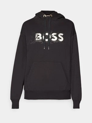 Bluza z kapturem Boss czarny