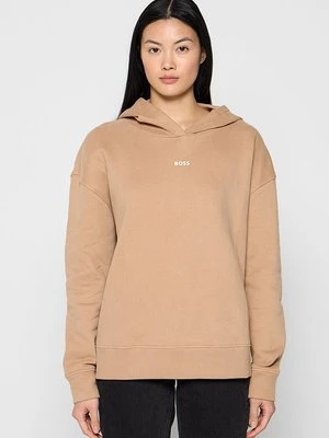 Bluza z kapturem Boss beżowy