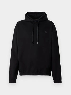 Bluza z kapturem Boss czarny