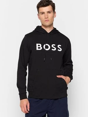 Bluza z kapturem Boss czarny