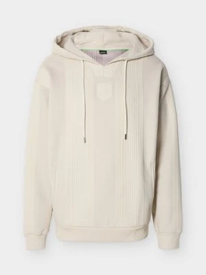 Bluza z kapturem Boss beżowy