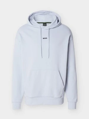 Bluza z kapturem Boss niebieski