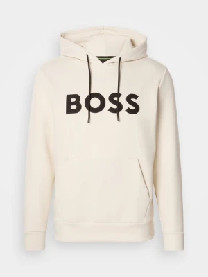 Bluza z kapturem Boss mleczny