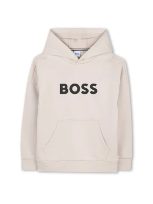 Bluza z kapturem Boss piaskowy