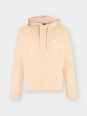Bluza z kapturem Boss pomarańczowy