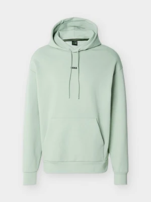 Bluza z kapturem Boss zielony
