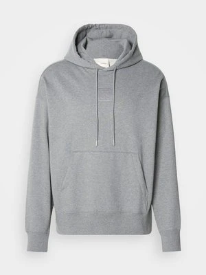 Bluza z kapturem Calvin Klein szary