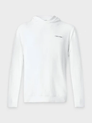 Bluza z kapturem Calvin Klein biały
