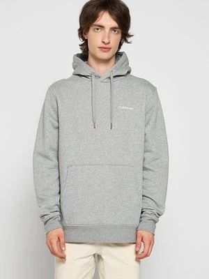 Bluza z kapturem Calvin Klein szary