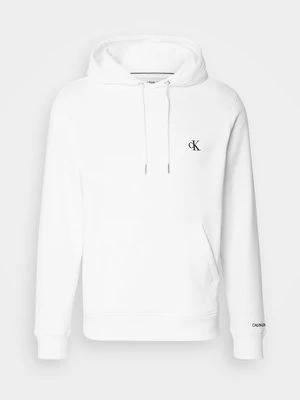 Bluza z kapturem Calvin Klein Jeans biały