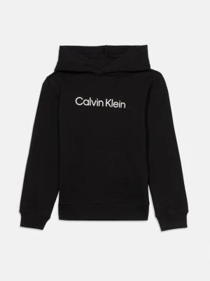 Bluza z kapturem Calvin Klein Jeans czarny