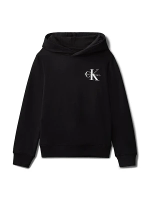 Bluza z kapturem Calvin Klein Jeans czarny