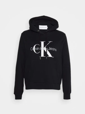 Bluza z kapturem Calvin Klein Jeans czarny