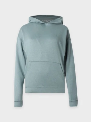 Bluza z kapturem Calvin Klein miętowy