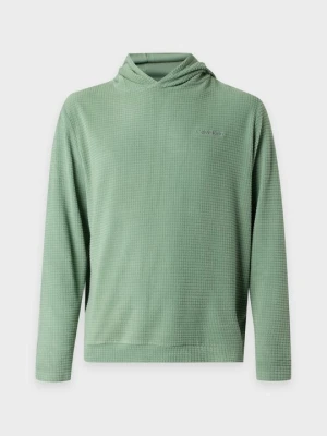 Bluza z kapturem Calvin Klein zielony