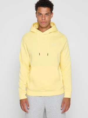 Bluza z kapturem Calvin Klein żółty